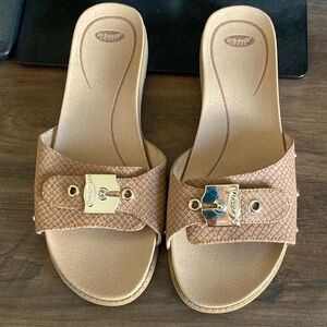 Dr. Scholl's Brown Comfort Sandals